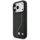 BMW iPhone 17 Pro Case M Carbon Line & Logo MagSafe, Black/Yellow