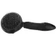 Purlov Self-Cleaning Pet Hair Brush, Black