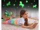 Glow in the Dark Mermaid Tail Blanket for Girls, Cozy Fleece Wearable Sleeping Bag, Rainbow