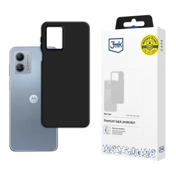 3mk Matt Phone Case Cover Motorola Moto G53 - black