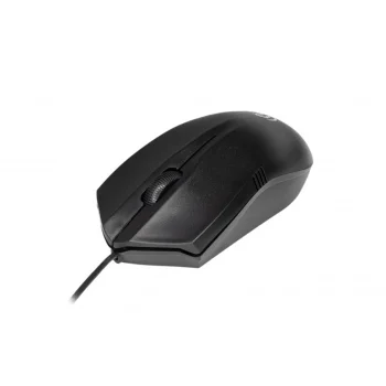 Rebeltec Wolf Optical Mouse USB 1.8m, Black