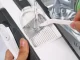 Manual Vegetable Slicer and Mandoline with Container and Peeler