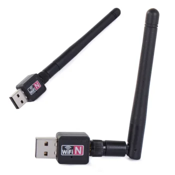 Wi-Fi Network Card with Antenna, USB Adapter, 1200Mbps