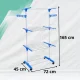 Large Vertical Foldable Clothes Drying Rack with Wheels