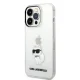 Karl Lagerfeld Ikonik Choupette iPhone 14 Pro Max Transparent Hardcase