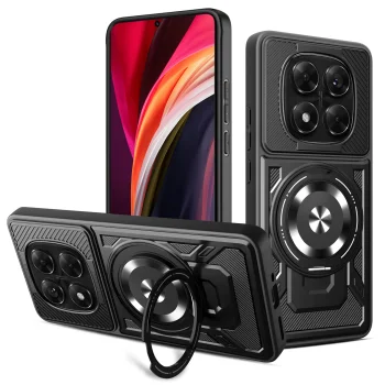 TFO Defender Armor Mag Case for Xiaomi Redmi Note 14 Pro 5G, Black