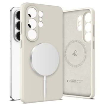 Tech-Protect Samsung Galaxy S26 Ultra Case Silicone MagSafe, Beige