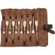 Kirschen Firmer Chisel Set in Leather Case, 12 Pcs.