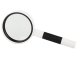 Classic Handheld Magnifying Glass 6x with 65mm Lens, Black and White