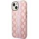 Apple iPhone 14 Plus 6.7\" Karl Lagerfeld Mono Vertical Stripe Case Cover (KLHCP14MHKLSPCP), Pink