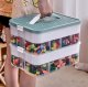 Коробка-контейнер для блоков LEGO, 2 уровня