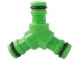 Garden Hose T-Connector 1/2\", Green