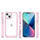 Outer Space Case iPhone 14 Plus Hard Cover with Gel Frame Pink
