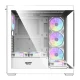 Darkflash DS900 Computer Case with 7 ARGB Fans, White