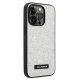 Karl Lagerfeld KLHCP14XG2ELS iPhone 14 Pro Max 6.7 \"hardcase silver / silver Glitter Plaque Logo