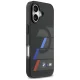 BMW M IML Metal Buttons Tricolor Lines MagSafe Case for iPhone 17, Black