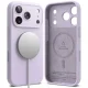 Ringke Silicone Magnetic MagSafe Case for iPhone 17 Pro Max, Purple