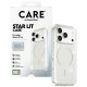 CARE by PanzerGlass Flagship Urban Explorer Case w. White MagSafe iPhone 17 Pro - Clear Glitter