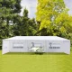 Garden Party Tent Commercial Pavilion MultiGarden 3x9m, white