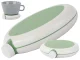 Electric mug warmer with magnetic stirrer and USB-C