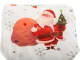 Christmas Table Runner with Santa Claus, 205x35 cm, White