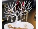 Jewelry Stand - Deer Tree, White