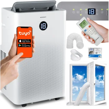Berdsen Bd-584 Portable Air Conditioner with WiFi & Heating 14000 BTU