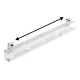 Maclean MC-333 Under-Desk Cable Organizer, 5kg, White