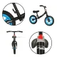 Trike Fix Balance Ultra-Light Balance Bike, Black/Blue