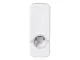 Automatic Toothpaste Dispenser and Wall Mounted Toothbrush Holder, White
