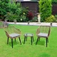 Garden Select ITALIA Garden Furniture Set, 2 Chairs and Table
