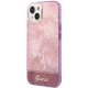 Guess Jungle Collection Case for iPhone 14 Plus, Pink