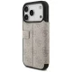 Guess iPhone 17 Pro Wallet Case Book 4G Metal Logo, Pink