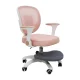 Kids Desk Chair Adjustable Swivel Chair with Footrest, Pink