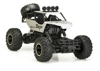 RC Car Rock Crawler 1:12 4WD METAL, Silver