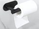 Self-Adhesive Toilet Paper Holder Without Drilling, Black