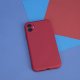 Apple iPhone 14 Plus 6.7\'\' Silicone Color Case Cover, Red
