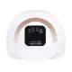 Glow S1 Dual Led UV Nail Lamp 168W, White / Gold