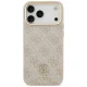 Guess 4G Strass Logo & Big Strap MagSafe Case for iPhone 17 Pro Max, Pink