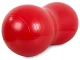 Peanut Gymnastic Ball with Pump 40x80cm, Red