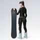 Qunature Ski Hip Protectors - Advanced L Skis, Snowboard, Skates - Black