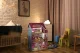 Ecotoys Wooden Dollhouse with LED Lighting and Furniture