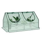 Garden Mini Greenhouse Polytunnel for Plants and Seedlings 120x62x60 cm