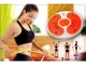 Rotating Twister Board with Resistance Bands and Foot Massage, Orange