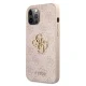 Guess GUHCP12M4GMGPI iPhone 12/12 Pro 6,1\\\" pink hardcase 4G Big Metal Logo