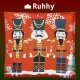 Christmas Nutcracker Decorative Pillow Cover 45x45 cm Ruhhy 22313