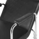 Gabbiano Hairdressing Washbasin Chair, Black