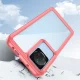 Outer Space Case for Xiaomi Poco F4 5G Hybrid Phone Case, Red