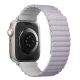Uniq Revix Magnetic Strap for Apple Watch 42/44/45/49mm, Lilac/White