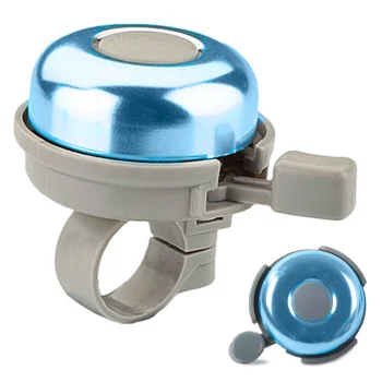 Classic Metal Bicycle Handlebar Bell, Blue